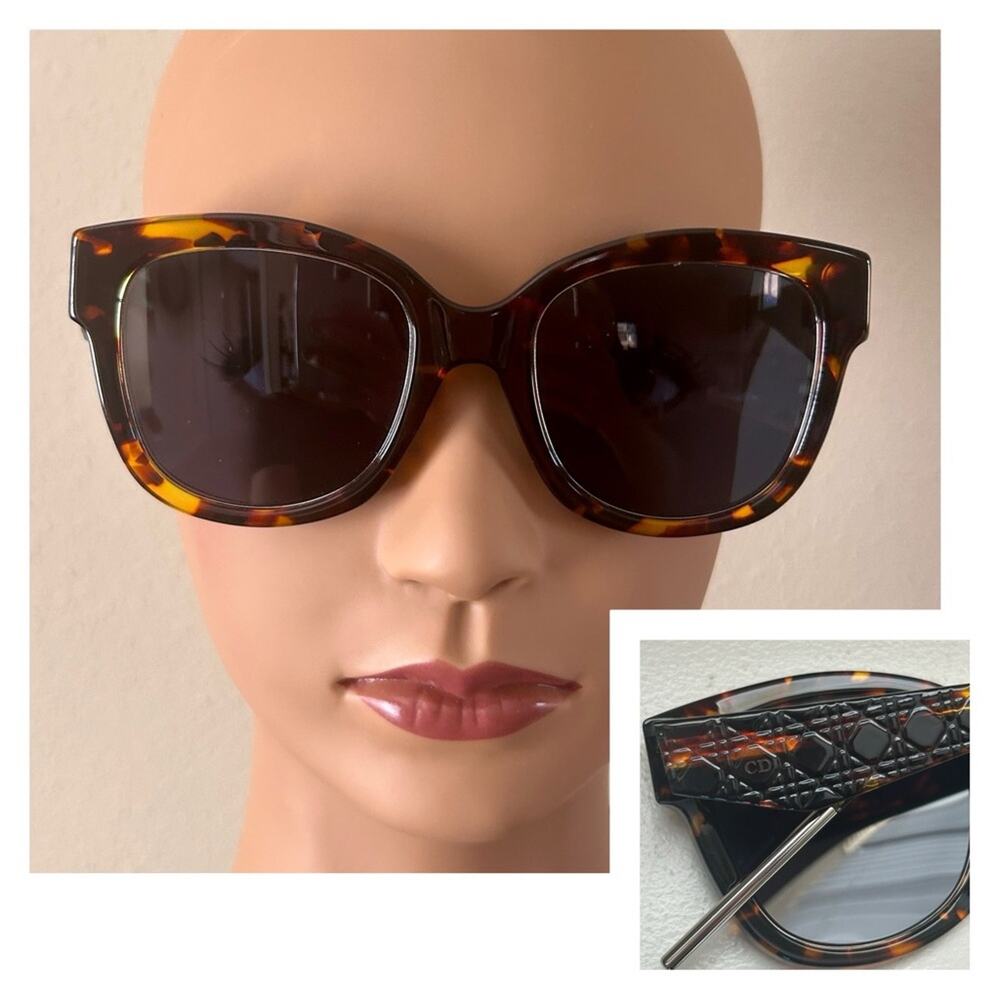 Christian Dior Very Dior1N Sunglasses Tortoise with Grey Lenses NEW w/o Tags
